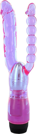 Seven Creations Xcel Double Penetrating Двойна Вибратор 26см Лилаво