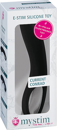 Mystim Current Conrad E-Stim Vibrator G-Spot 27cm Black