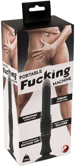 You2Toys Portable Fucking Machine Classic Vibrator 28.5cm Black