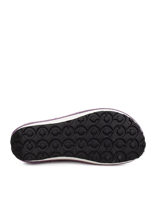 Anatomical Leather Women's Slippers Lilac