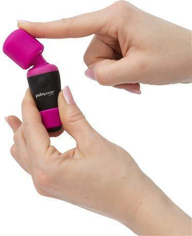Palm Power Pocket Vibrator Massage 9cm Pink