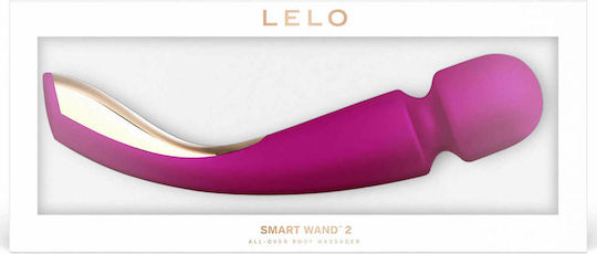Lelo Smart Wand 2 Large Vibrator Massage 30.4cm Deep Rose