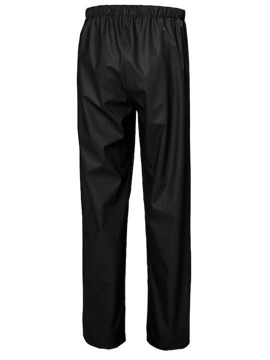 Helly Hansen Moss Rain Men's Hiking Long Trousers Black