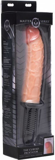 XR The Curved Dicktator Ρεαλιστικός Δονητής 22cm Flesh