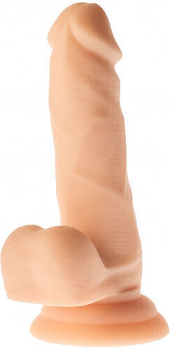 Dream Toys Mr. Dixx Naughty Nick Dildo Ρεαλιστικό Dildo με Όρχεις και Βεντούζα Flesh 14cm