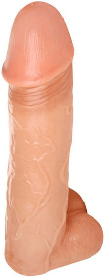 Master Cock Moby The Giant Dick Glass Dildo with Scrotum Flesh 90cm