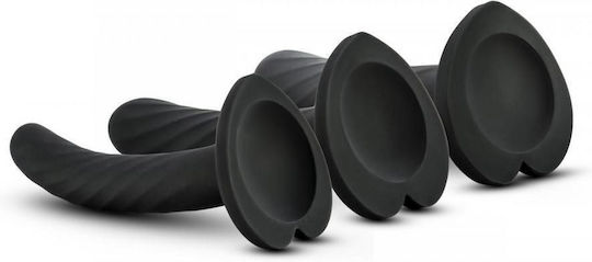 Temptasia Twist Kit 3 τμχ Dildo Μαύρο 18cm