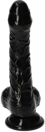 Toyz4lovers Eros Dildo Реалистично дилдо с Топки и Вендуза Черно
