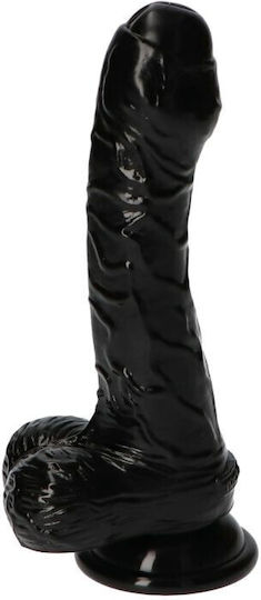 Toyz4lovers Eros Dildo Реалистично дилдо с Топки и Вендуза Черно