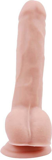 Dream Toys Mr Dixx Dual Density Realistic Dildo with Balls & Suction Cup Ρεαλιστικό Dildo με Όρχεις και Βεντούζα Flesh 23cm