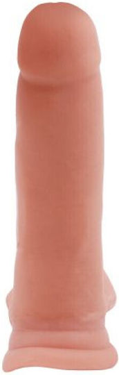 Chisa Novelties Sex Lure Dildo Ρεαλιστικό Dildo με Όρχεις και Βεντούζα Flesh 17.5cm