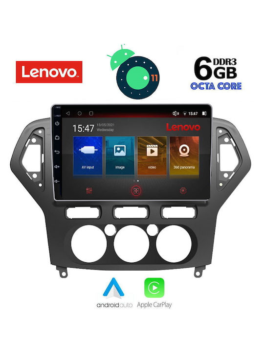 Lenovo SSP 10162_CPA Ηχοσύστημα Αυτοκινήτου για Ford Mondeo 2007-2011 με A/C (Bluetooth/USB/WiFi/GPS) με Οθόνη Αφής 10"