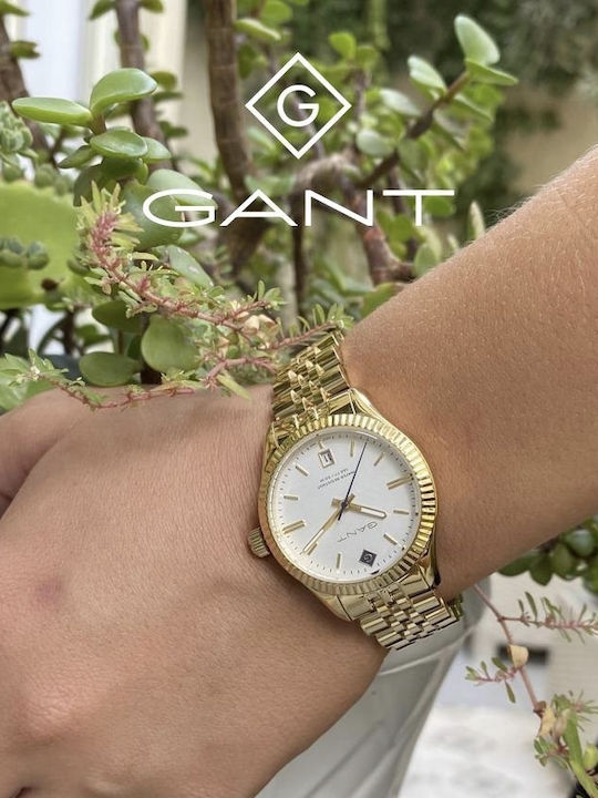 Gant Sussex Women's Watch with Pink Gold Metal Bracelet