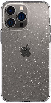 Spigen Liquid Crystal Glitter Silicone Back Cover Crystal Quartz (iPhone 14 Pro Max)