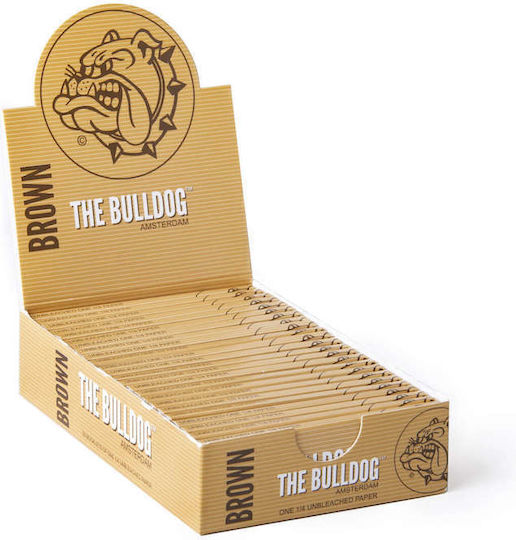 Bulldog Χαρτάκια Στριφτού Τσιγάρου 1+1/4 50 φύλλα 25τμχ