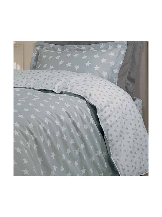 Greenwich Polo Club Sheet Set Single Cotton 8825 Gray 170x260cm 3pcs