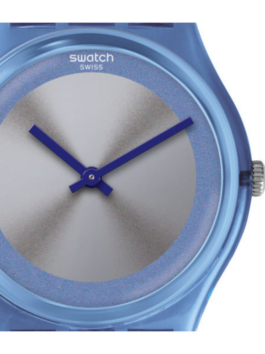 Swatch Licence To Kill Women's Watch with Blue Rubber Strap
