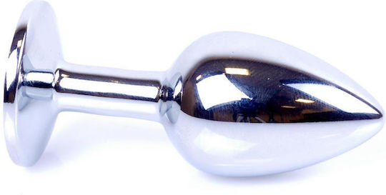 Kinksters Anal Spielzeug Anal Plug Silber Klarsichtig 7cm