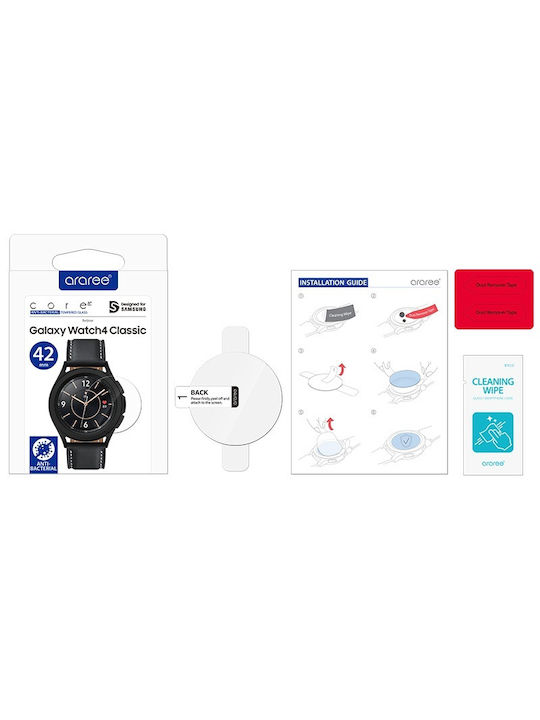 Araree Subcore Tempered Glass pentru Galaxy Watch 4 Classic 42mm - Galaxy Watch 4 Clasic 42mm 1buc GP-TTR880KDATW