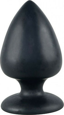 You2Toys Black Velvets Butt Plug Large Anal Plug Large Black 14cm 05067020000