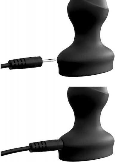 Pipedream Threesome Wall Banger Beads Anal Beads with Wireless Functionality and Vibration Black 16.76cm