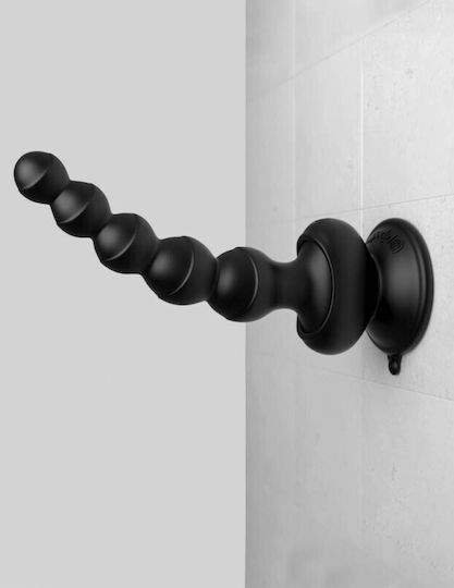 Pipedream Threesome Wall Banger Beads Anal Beads with Wireless Functionality and Vibration Black 16.76cm