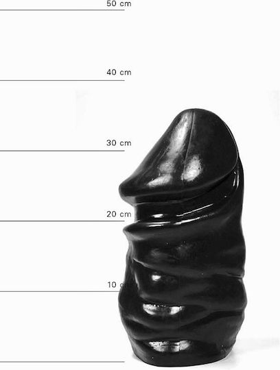 All Black Plug Πρωκτικό Dildo Black 33cm