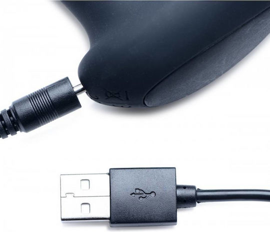 XR Alpha-Pro P-Milker Prostate Stimulator with Milking Bead Πρωκτικός Δονητής Μαύρος
