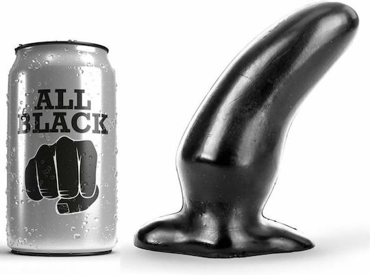 All Black Arnold Dop Anal Neagră 13cm