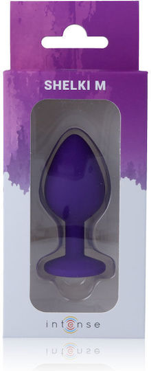 Intense Shelki M Plug Anal Dop Anal Mediu Violet 3.5cm