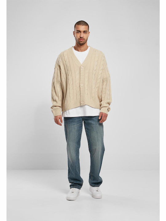 Cardigan Tricotat pentru Bărbați cu Nasturi Softseagrass