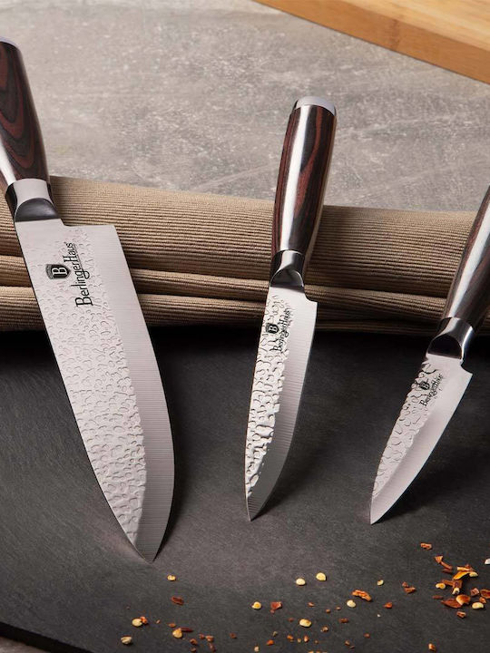 Berlinger Haus Primal Gloss Collection Knife Set of Stainless Steel BH-2486 3pcs