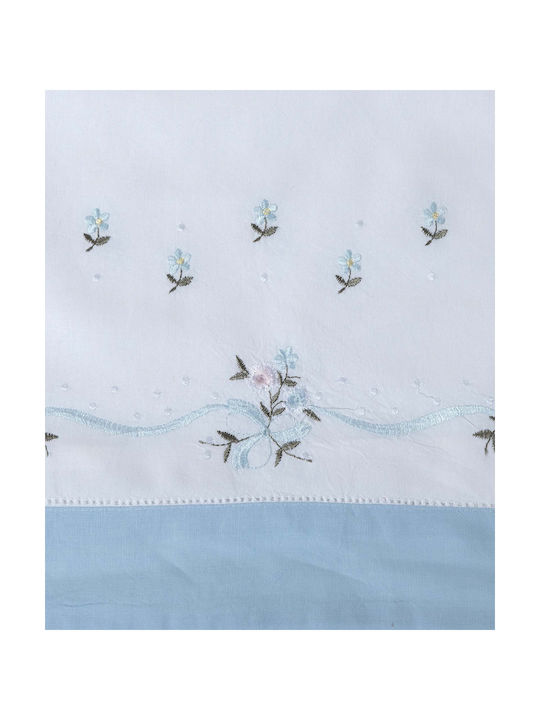 Silk Fashion Pillowcase Set with Envelope Cover White 46x70cm.