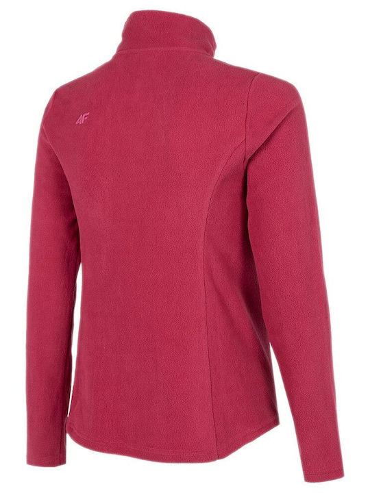 4F Damen Thermo Langarmshirt Rosa