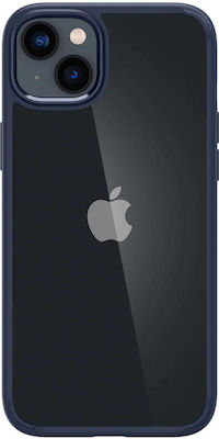 Spigen Ultra Hybrid Plastic / Silicone Back Cover Navy Blue (iPhone 14)