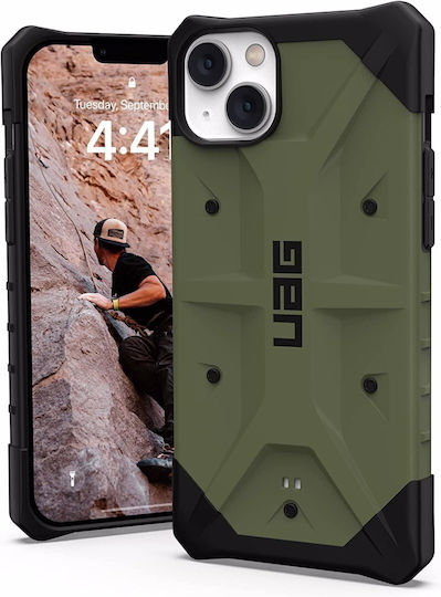 UAG Pathfinder Back Cover Plastic with Strap Olive (iPhone 14 Plus)