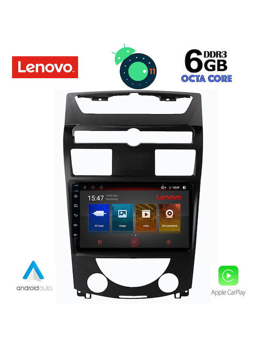 Lenovo Car-Audiosystem für Ssangyong Rexton 2006-2015 (Bluetooth/USB/AUX/WiFi/GPS) mit Touchscreen 10"