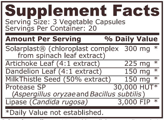 Pure Nutrition Liver Complex 60 Капсули