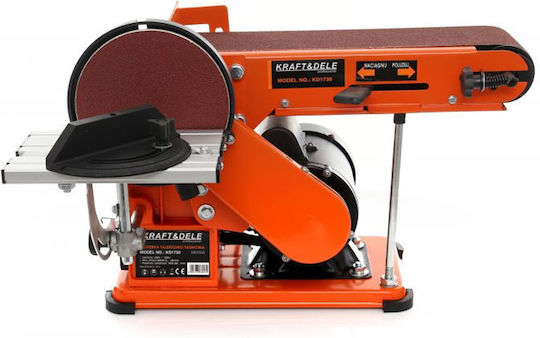 Kraft & Dele KD1730 Τριβείο Ταινίας/Δίσκου με Ισχύ 600W, Δίσκο Κοπής Διαμέτρου 150mm & Ταχύτητα Κοπής 1450rpm