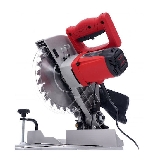 Kraft & Dele Miter Saw Electric 2200W with Cutting Guide (laser) & Disc Diameter 210mm