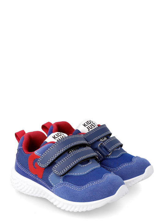 Παιδικά Sneakers με Σκρατς Μπλε