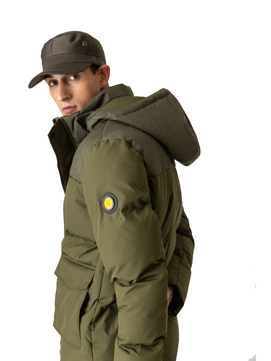 Splendid Winter Jacket Puffer Khaki