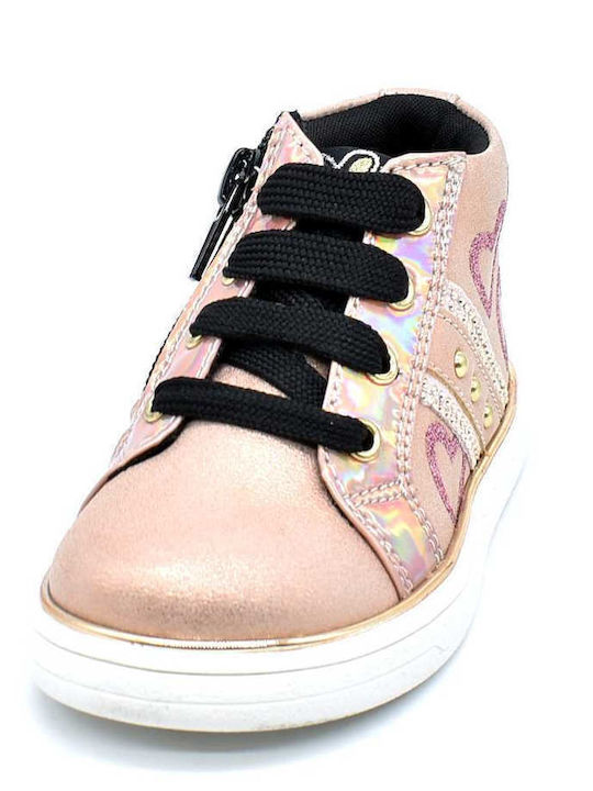 Παιδικά Sneakers High Ροζ