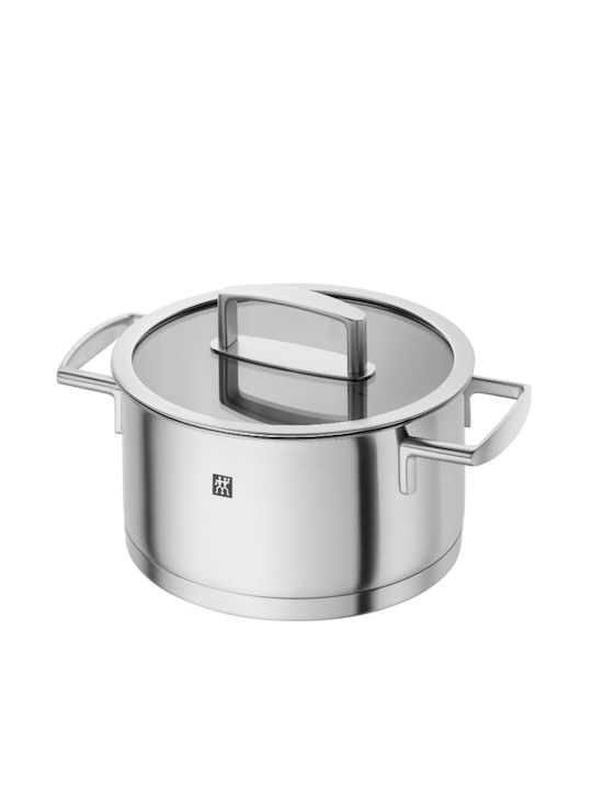 Zwilling J.A. Henckels Vitality Pots Set of Stainless Steel with No Coating Silver 5pcs