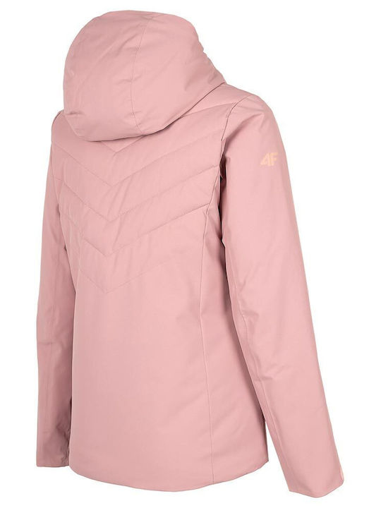 4F H4Z22-KUDN003-53S Frauen Jacke aus für Ski & Snowboard Rosa