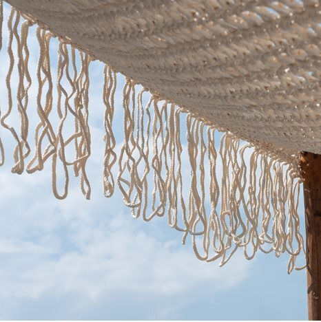 HomeMarkt HM5780 Square Shade Net Ecru 3x3m