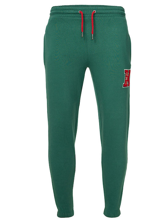 Sweatpants with Elastic Green