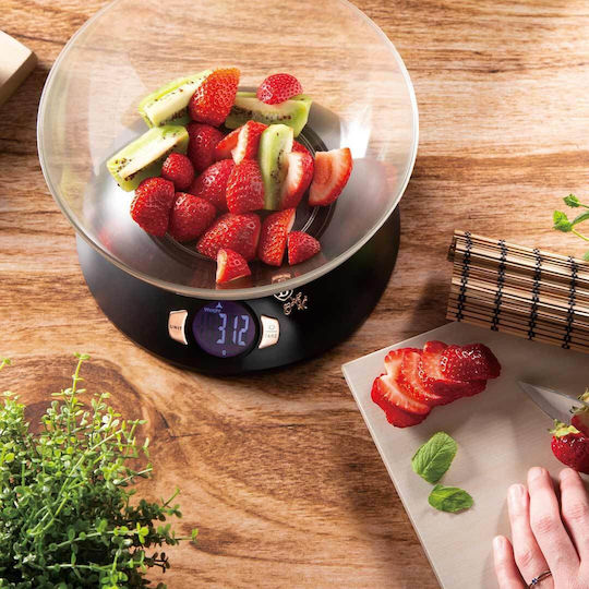 Berlinger Haus Ψηφιακή Ζυγαριά Κουζίνας με Κάδο έως 5kg Black Rose
