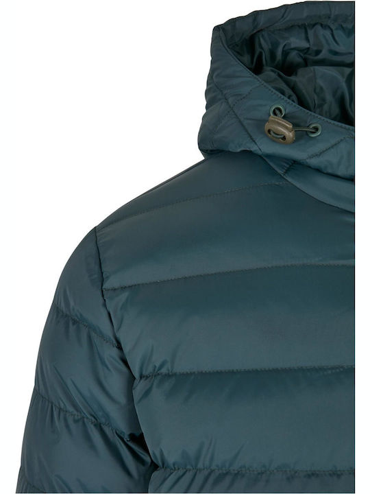 Bubble Χειμωνιάτικο Μπουφάν Puffer Bottlegreen