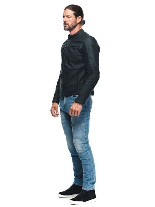 Dainese Razon 2 Bărbătesc Geacă de motocicletă De piele 4 Sezoane Negru